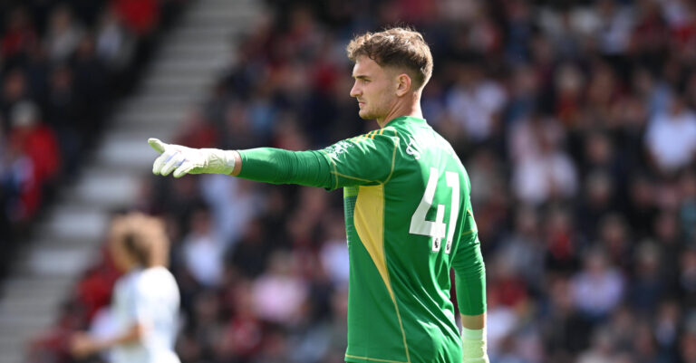Bournemouth v Leicester City Premier League 25/05/2025. Jakub Stolarczyk 41 of Leicester City during the Premier League match between Bournemouth and Leicester City at the Vitality Stadium, Bournemouth, England on 25 May 2025. Bournemouth Vitality Stadium Dorset England Editorial use only DataCo restrictions apply See www.football-dataco.com , Copyright: xGrahamxHuntx PSI-22149-0128
2025.05.25 Bournemouth
pilka nozna , liga angielska
AFC Bournemouth - Leicester City
Foto IMAGO/PressFocus

!!! POLAND ONLY !!!