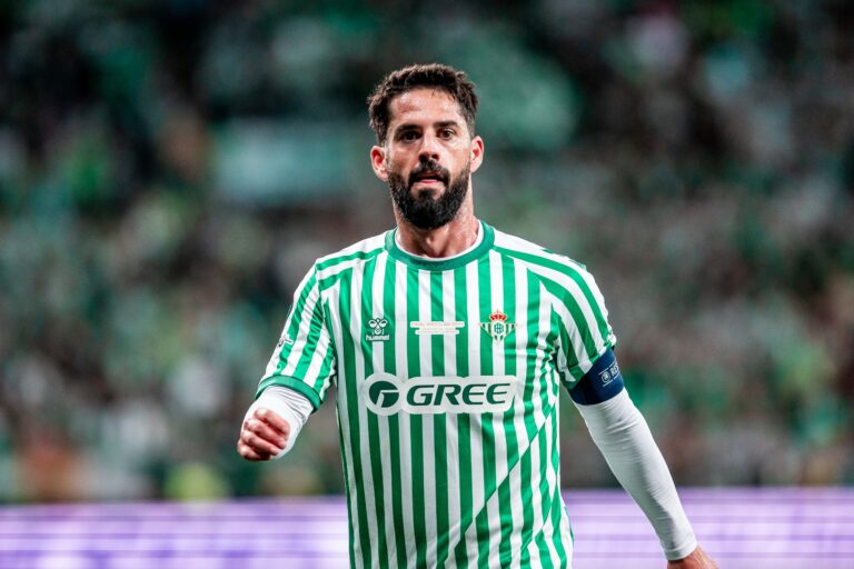 2025.05.28 Wroclaw
2024/2025 UEFA Final Ligi Konferencji 
Tarczynski Arena Wroclaw
Real Betis - Chelsea
N/z Isco
Foto Mateusz Porzucek PressFocus

2025.05.28 Wroclaw
UEFA Conference League Final 
Real Betis - Chelsea
Isco
Credit: Mateusz Porzucek PressFocus