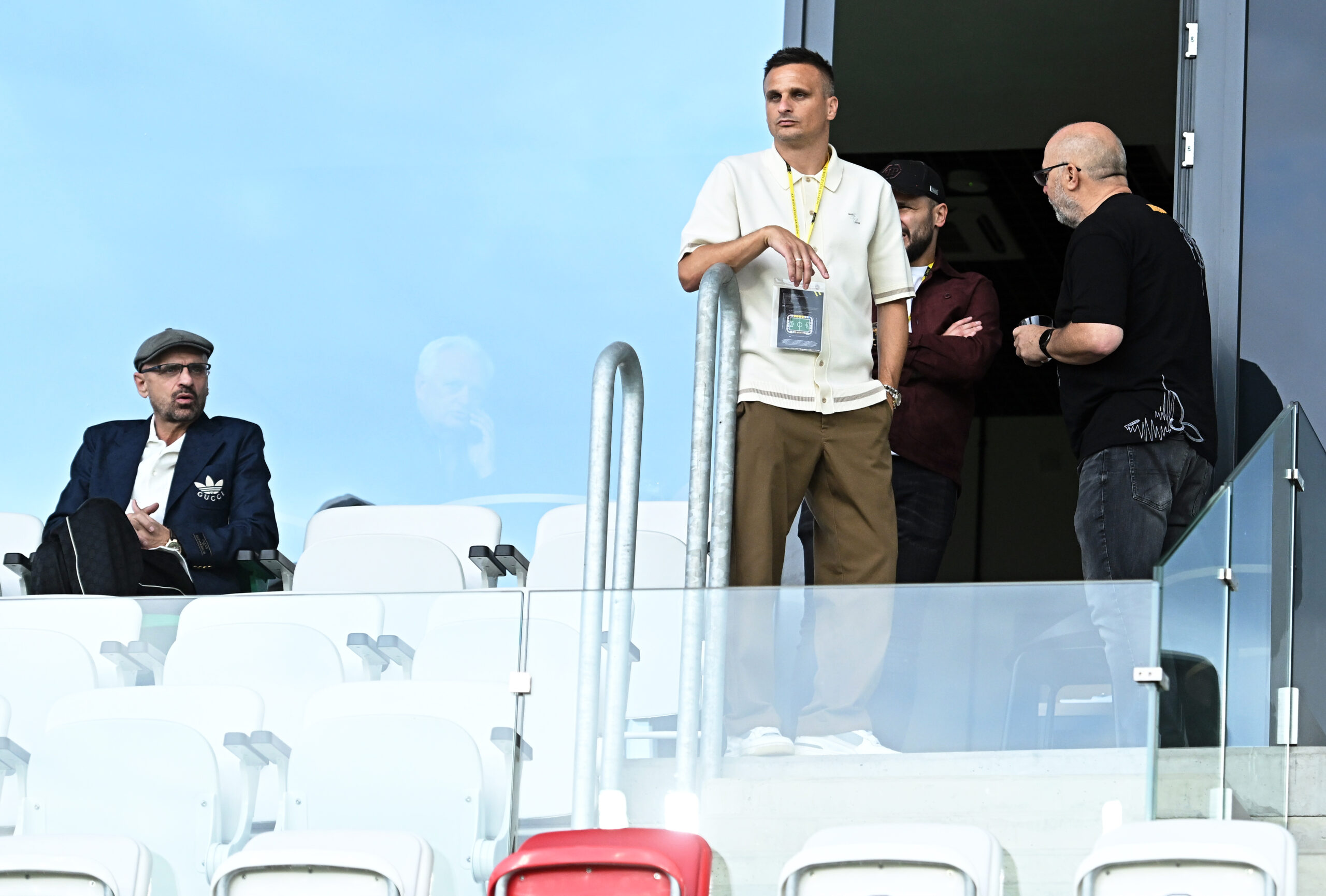 2025.08.01 Sosnowiec
Pilka nozna Betclic Pierwsza I liga Sezon 2025/2026
Wieczysta Krakow - Znicz Pruszkow
N/z Wojciech Kwiecien wlasciciel Wieczystej Slawomir Peszko
Foto Norbert Barczyk / PressFocus

2025.08.01 Sosnowiec
Football Polish League Second Level 2025/2026 Season
Wojciech Kwiecien wlasciciel Wieczystej Slawomir Peszko
Credit: Norbert Barczyk / PressFocus