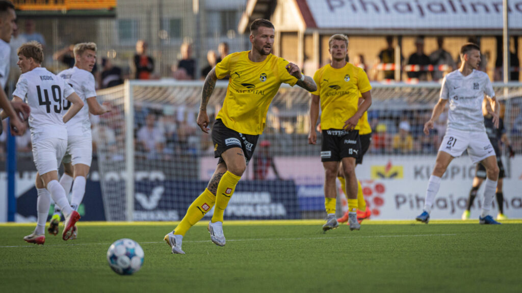 xxkeikkaxx 20250814 Kuopio UEFA Europa League qualifier round 3 ottelu KuPS vs RFS. Kuvassa KuPS Piotr Parzyszek. Niklas Pehkonen / All Over Press *** 20250814 Kuopio, Finland. UEFA Europa League qualifier round 3 match KuPS vs RFS. Photo by Niklas Pehkonen / All Over Press PUBLICATIONxNOTxINxFIN 1.05546462
2025.08.14 Kuopio
pilka nozna , Liga Europy
Kuopion Palloseura - RFS Ryga
Foto IMAGO/PressFocus

!!! POLAND ONLY !!!
