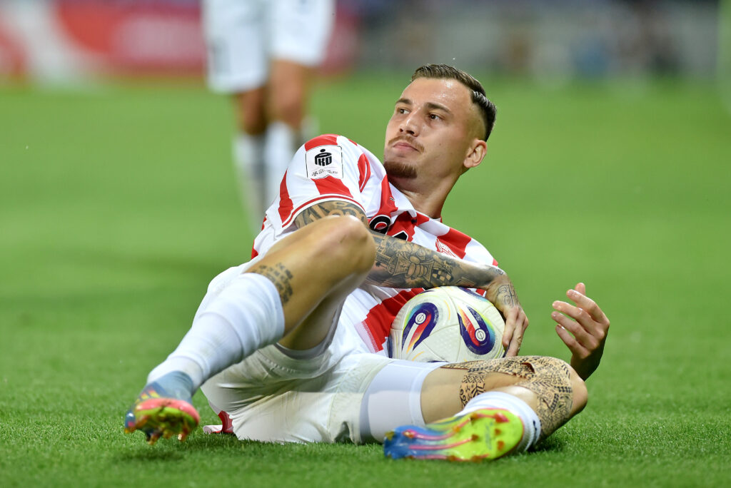 2025.08.15 Krakow
Pilka nozna , PKO BP Ekstraklasa sezon 2025/26
Cracovia Krakow - Widzew Lodz
N/z Filip Stojilkovic
Foto Krzysztof Porebski / PressFocus

2025.08.15 Krakow
Football Polish top league , 2025/2026 season
Cracovia Krakow - Widzew Lodz
Filip Stojilkovic
Credit: Krzysztof Porebski / PressFocus