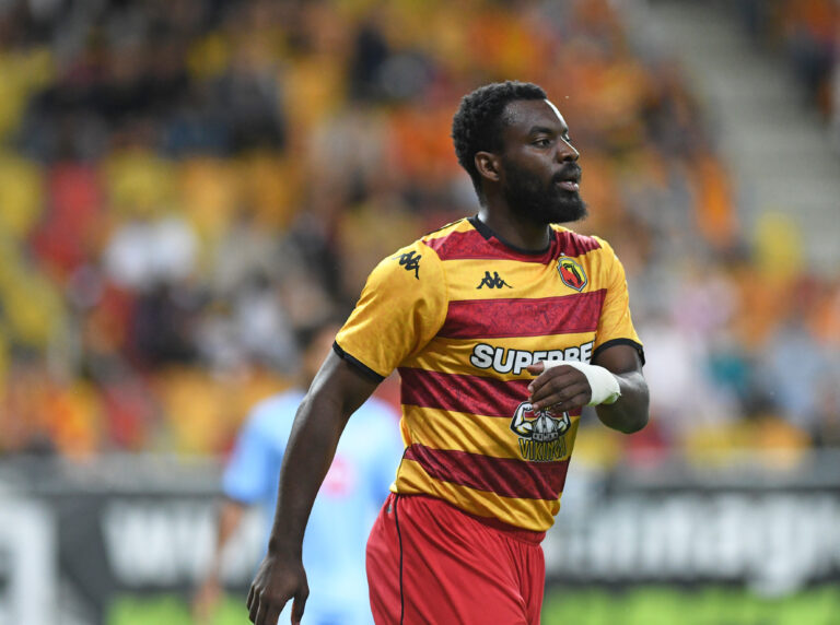 2025.08.21 Bialystok pilka nozna Mecz 4. rundy eliminacji Ligi Konferencji Europy 2025/2026 Jagiellonia Bialystok (zolto-czerwone) - Dinamo City Tirana (Albania) N/z Afimico Pululu Foto Michal Kosc / PressFocus 
2025.08.21 Bialystok Bialystok Football - UEFA Conference League Play-offs - 1st leg 2025/2026 Jagiellonia Bialystok (yellow-red) - Dinamo City Tirana (ALB) Credit: Michal Kosc / PressFocus