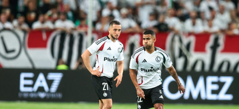 2025.08.28 Warszawa pilka nozna Liga Konferencji kwalifikacje sezon 2025/2026
Legia Warszawa - Hibernian FC
N/z Vahan Bichakhchyan (Legia), Juergen Elitim (Legia)
Foto Tomasz Jastrzebowski / Foto Olimpik / PressFocus

2025.08.28 Warszawa Football - UEFA Conference League play off round season 2025/2026
Legia Warszawa - Hibernian FC
Vahan Bichakhchyan (Legia), Juergen Elitim (Legia)
Credit: Tomasz Jastrzebowski / Foto Olimpik / PressFocus