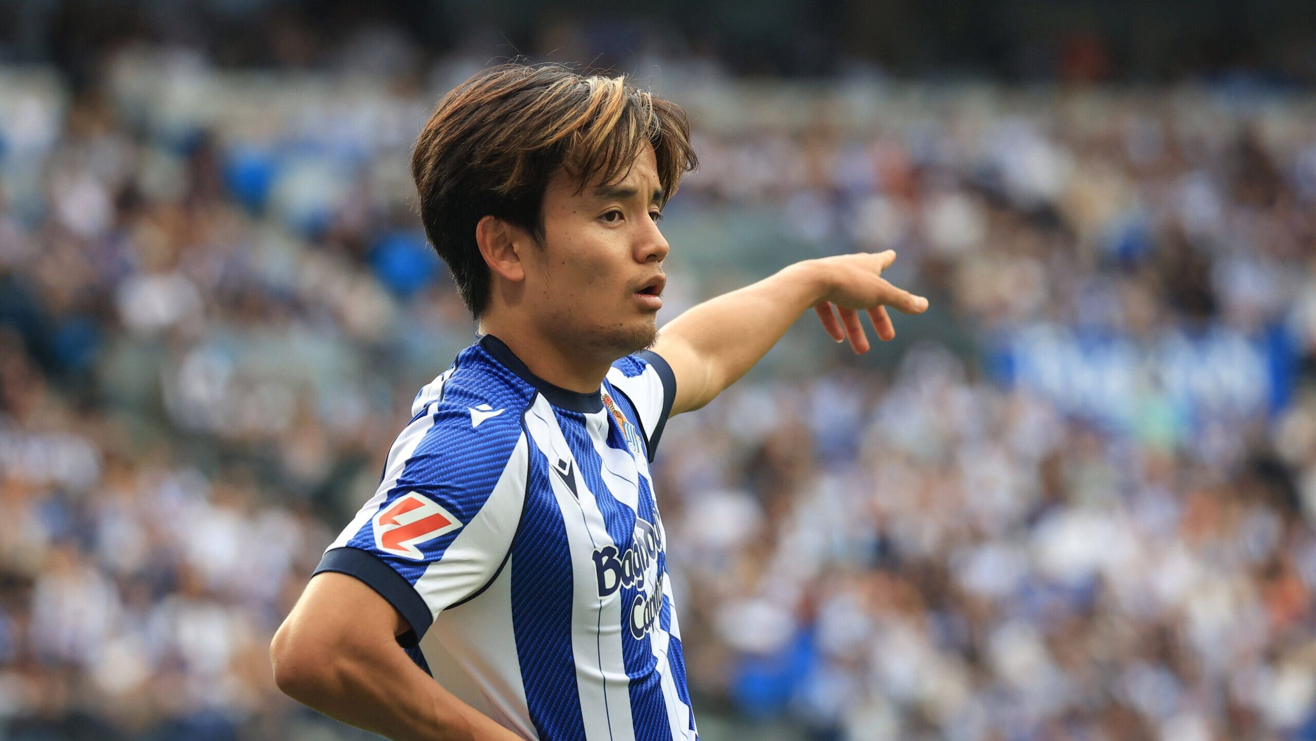 SPAIN, SAN SEBASTIAN, SEPTEMBER 13. Takefusa Kubo of Real Sociedad during the LaLiga EA Sports football match between Real Sociedad and Real Madrid CF on September 13, 2025 at Reale Arena in San Sebastian, Spain. Photo by Manuel Blondeau/ AOP.Press//AOPPRESS_AOP015462/Credit:Manuel Blondeau/AOP.Press/SIPA/2509141827
2025.09.13 San Sebastian
pilka nozna liga hiszpanska
Real Sociedad - Real Madryt
Foto SIPA/PressFocus

!!! POLAND ONLY !!!