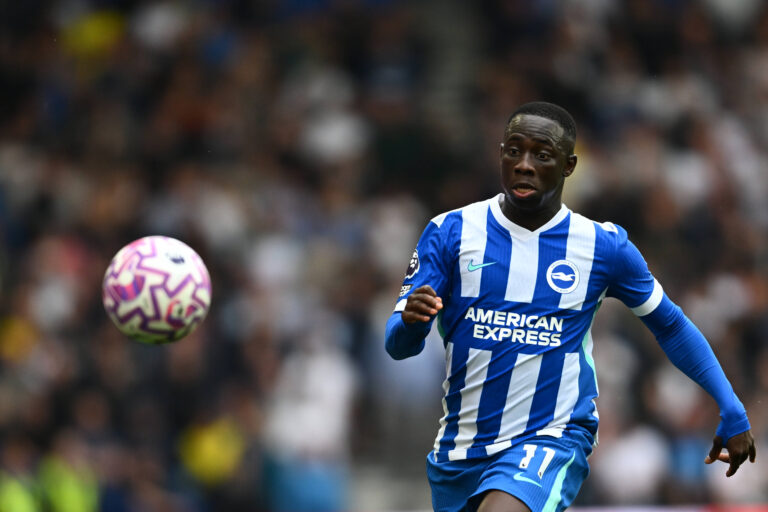 Brighton and Hove Albion v Tottenham Hotspur Premier League 20/09/2025. Brighton &amp; Hove Albion forward Yankuba Minteh 11 during the Premier League match between Brighton and Hove Albion and Tottenham Hotspur at the American Express Stadium, Brighton and Hove, England on 20 September 2025. Brighton and Hove American Express Stadium East Sussex England Editorial use only DataCo restrictions apply See www.football-dataco.com , Copyright: xPaulxBockingx PSI-22867-0125
2025.09.20 Brighton
pilka nozna , liga angielska
Brighton and Hove Albion - Tottenham Hotspur
Foto IMAGO/PressFocus

!!! POLAND ONLY !!!