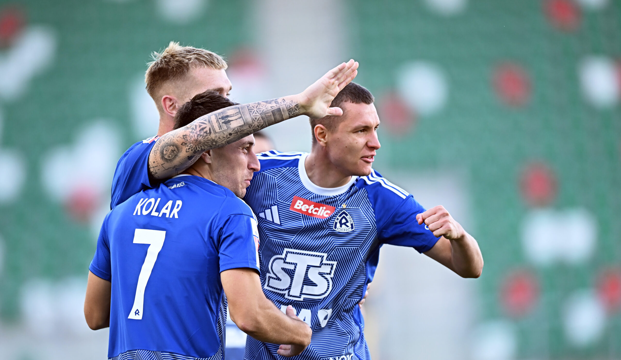 2025.09.28 Sosnowiec
Pilka nozna Pierwsza Liga Betclic 1 Liga Sezon 2025/2026
Wieczysta Krakow - Ruch Chorzow
N/z Marko Kolar gol bramka radosc 2-1
Foto Norbert Barczyk / PressFocus

2025.09.28 Sosnowiec
Football Polish Betclic First I League Season 2025/2026
Marko Kolar gol bramka radosc 2-1
Credit: Norbert Barczyk / PressFocus