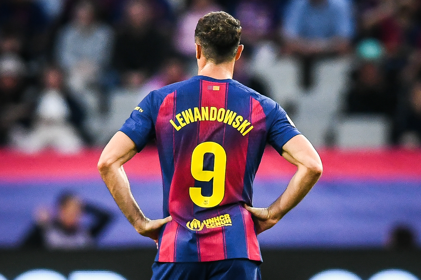 Robert LEWANDOWSKI of Barcelona during the Spanish championship LaLiga football match between FC Barcelona and Real Sociedad on 28 September 2025 at Estadi Olimpic Lluis Companys in Barcelona, Spain (Photo by /Sipa USA)
2025.09.28 Barcelona
pilka nozna liga hiszpanska
FC Barcelona - Real Sociedad San Sebastian
Foto IPA/SIPA USA/PressFocus

!!! POLAND ONLY !!!