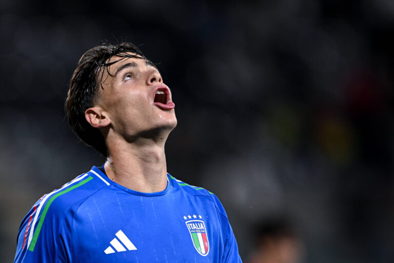 Cm Cremona 14/10/2025 - qualificazione Europeo 2027 U21, U 21 / Italia-Armenia / foto Cristiano Mazzi/Image nella foto: Niccolo Pisilli PUBLICATIONxNOTxINxITA
2025.10.14 Cremona
pilka nozna , eliminacje , kwalifikacje do mistrzostw Europy U-21
Wlochy U21 - Armenia U21
Foto IMAGO/PressFocus

!!! POLAND ONLY !!!