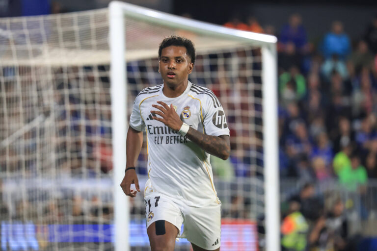 Spain - Getafe CF vs Real Madrid CF - 19/10/2025 SPAIN, GETAFE, OCTOBRE 19. Rodrygo of Real Madrid during the LaLiga EA Sports football match between Getafe CF and Real Madrid CF on Octobre 19, 2025, at Coliseum Alfonso Perez in Getafe, Spain. Photo by Manuel Blondeau/ AOP.Press Getafe Coliseum Alfonso Perez Spain Copyright: x ManuelxBlondeau/AOP.Pressx AOP20251019-0090
2025.10.19 Madryt
pilka nozna , liga hiszpanska
Getafe CF - Real Madryt
Foto IMAGO/PressFocus

!!! POLAND ONLY !!!