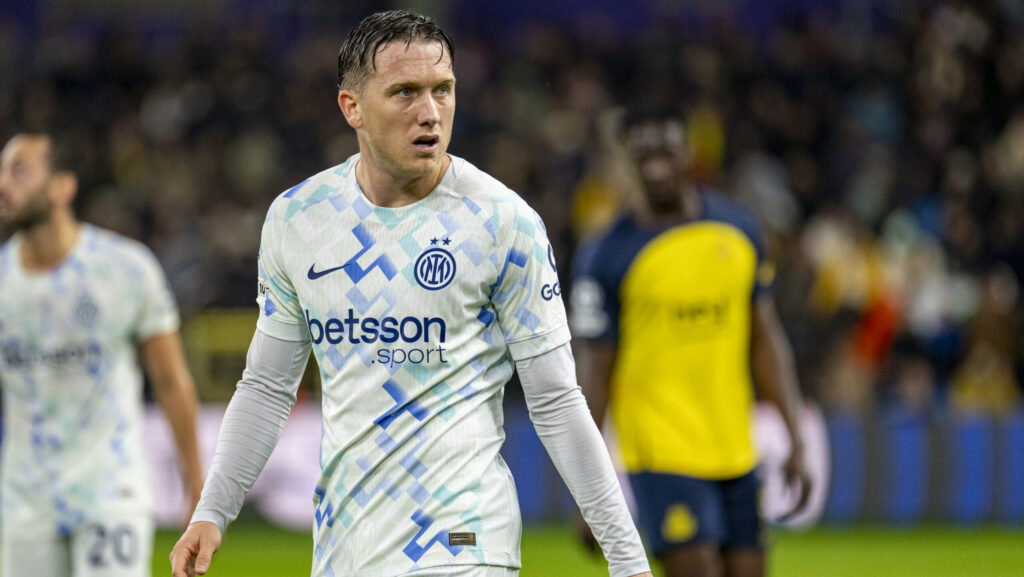 Piotr Zielinski of Inter during the UEFA Champions League 2025/26 League Phase MD3 match between Royale Union Saint-Gilloise and Football Club Internazionale Milano at RSC Anderlecht Stadium in Brussels, Belgium on October 21, 2025 (Photo by Andrew SURMA / SIPA USA).
2025.10.22 Anderlecht 
pilka nozna liga mistrzow
Royale Union Saint-Gilloise - Inter Mediolan
Foto Andrew Surma/SIPA USA/PressFocus

!!! POLAND ONLY !!!