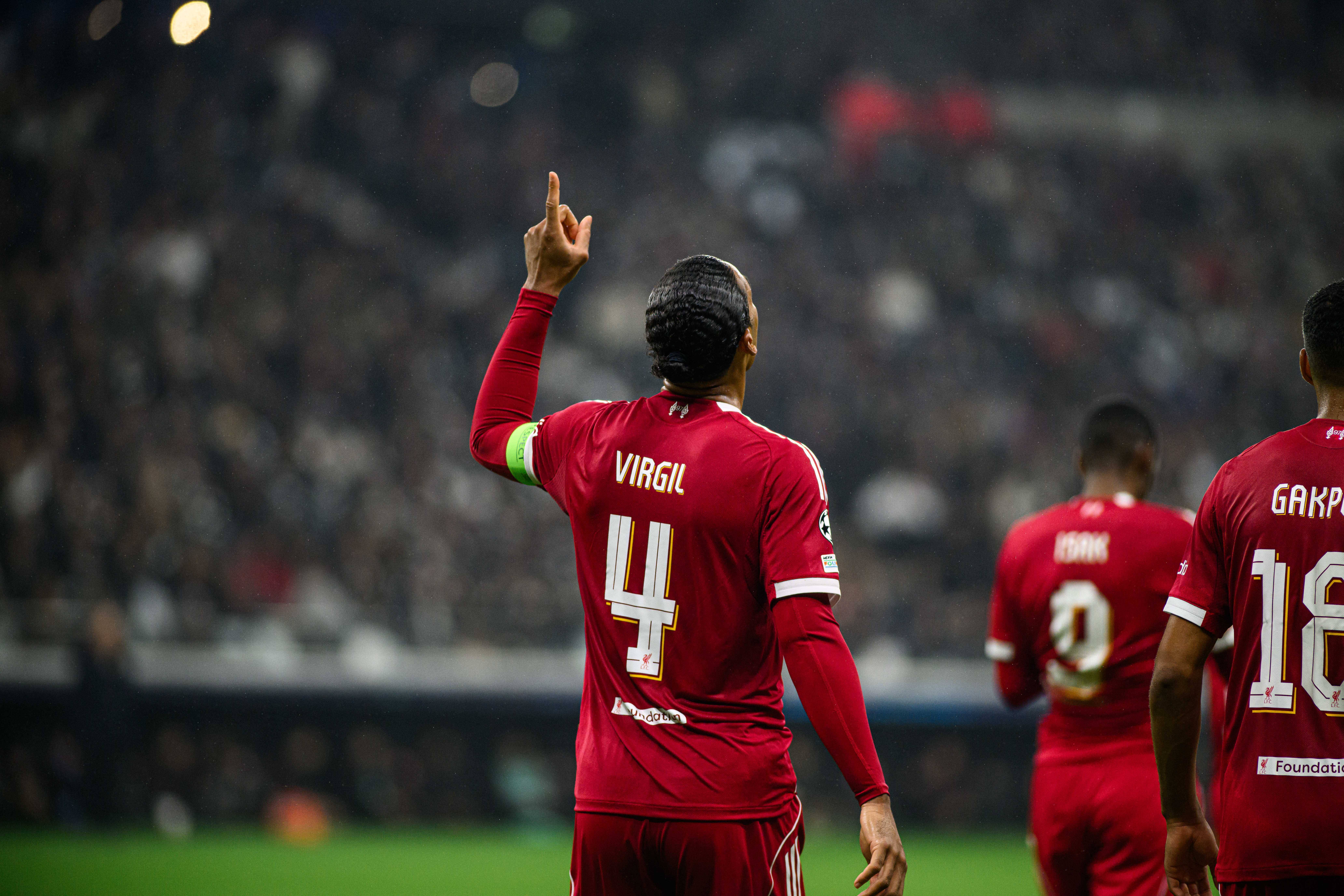 FRANKFURT, GERMANY - 22 OCTOBER, 2025: Virgil van Dijk - UEFA Champions League, match SG Eintracht Frankfurt vs Liverpool FC at Deutsche Bank Park. PUBLICATIONxNOTxINxRUS Copyright: xx
2025.10.22 Frankfurt
pilka nozna , liga mistrzow
Eintracht Frankfurt - FC Liverpool
Foto IMAGO/PressFocus

!!! POLAND ONLY !!!