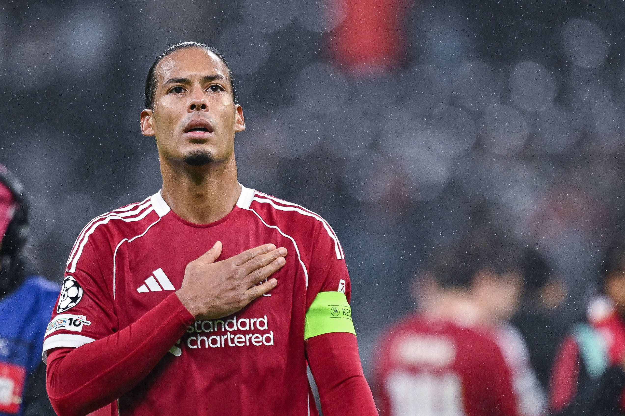 22.10.2025, Fussball, Champions League, 3. Spieltag Saison 2025/2026, Eintracht Frankfurt - FC Liverpool, Virgil van Dijk FC Liverpool xRHR-FOTO/TKx *** 22 10 2025, Football, Champions League, Matchday 3 Season 2025 2026, Eintracht Frankfurt FC Liverpool, Virgil van Dijk FC Liverpool xRHR PHOTO TKx Copyright: RHR-FOTOx RHR-FOTO/TK
2025.10.22 Frankfurt
pilka nozna , liga mistrzow
Eintracht Frankfurt - FC Liverpool
Foto IMAGO/PressFocus

!!! POLAND ONLY !!!