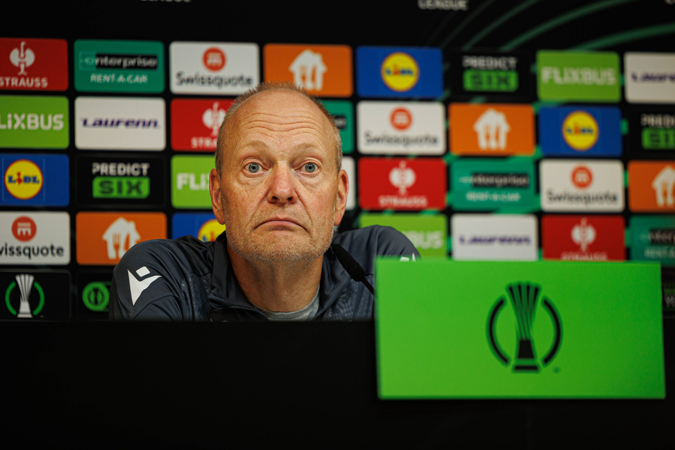 Niels Frederiksen seen during Official press conference, PK, Pressekonferenz and training of Lech Poznan before UEFA Conference League game against Lincoln Red Imps Maciej Rogowski/Ball Raw Images Gibraltar Europa Sports Comples Gibraltar Copyright: xMaciejxRogowskix maciejrogowski_lech_lincoln_md-1_2526-049
2025.10.22 Gibraltar
pilka nozna , Liga Konferencji
Lech Poznan - konferencja prasowa i trening
Foto IMAGO/PressFocus

!!! POLAND ONLY !!!