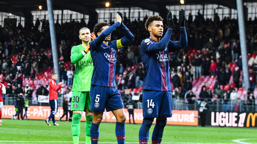 Desire Doue (Paris SG) - Photo :  Baptiste Autissier / Baptiste Autissier / Psnewz / SIPA /00316449_0161//Credit:PSNEWZ/SIPA/2510251952
2025.10.25 Brest
pilka nozna liga francuska
Stade Brestois 29 - Paris Saint-Germain
Foto PSNEWZ/SIPA/PressFocus

!!! POLAND ONLY !!!