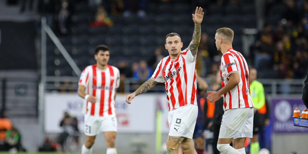 2025.10.25 Szczecin
pilka nozna PKO Ekstraklasa sezon 2025/2026
Pogon Szczecin - Cracovia Krakow 
N/z 
Foto Kasia Dzierzynska / PressFocus

2025.10.25 Szczecin
Football - Polish PKO Ekstraklasa season 2025/2026
Pogon Szczecin - Cracovia Krakow 

Credit: Kasia Dzierzynska / PressFocus