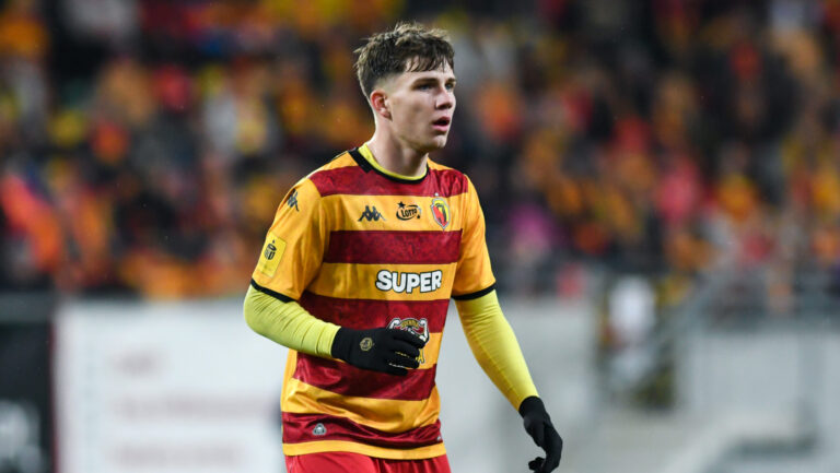 2025.11.02 Bialystok Pilka nozna PKO Ekstraklasa sezon 2025/2026 14. kolejka rozgrywek Jagiellonia Bialystok (zolto-czerwone) - Rakow Czestochowa N/z Oskar Pietuszewski Foto Michal Kosc / PressFocus 
2025.11.02 Bialystok Football Polish PKO Ekstraklasa season 2025/2026 Jagiellonia Bialystok - Rakow Czestochowa Credit Michal Kosc / PressFocus