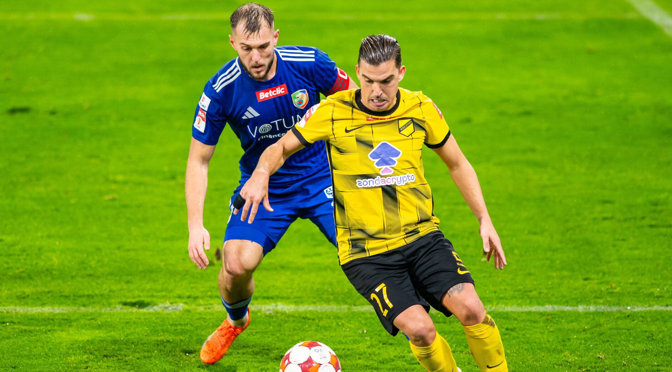 2025.11.02 Legnica
pilka nozna Betclic 1.Liga sezon 2025/2026
Miedz Legnica - Wieczysta Krakow
N/z Carlitos
Foto Gleb Soboliev / PressFocus

2025.11.02 Legnica
Football - Polish Second division season 2025/2026
Miedz Legnica - Wieczysta Krakow
Carlitos
Credit: Gleb Soboliev / PressFocus