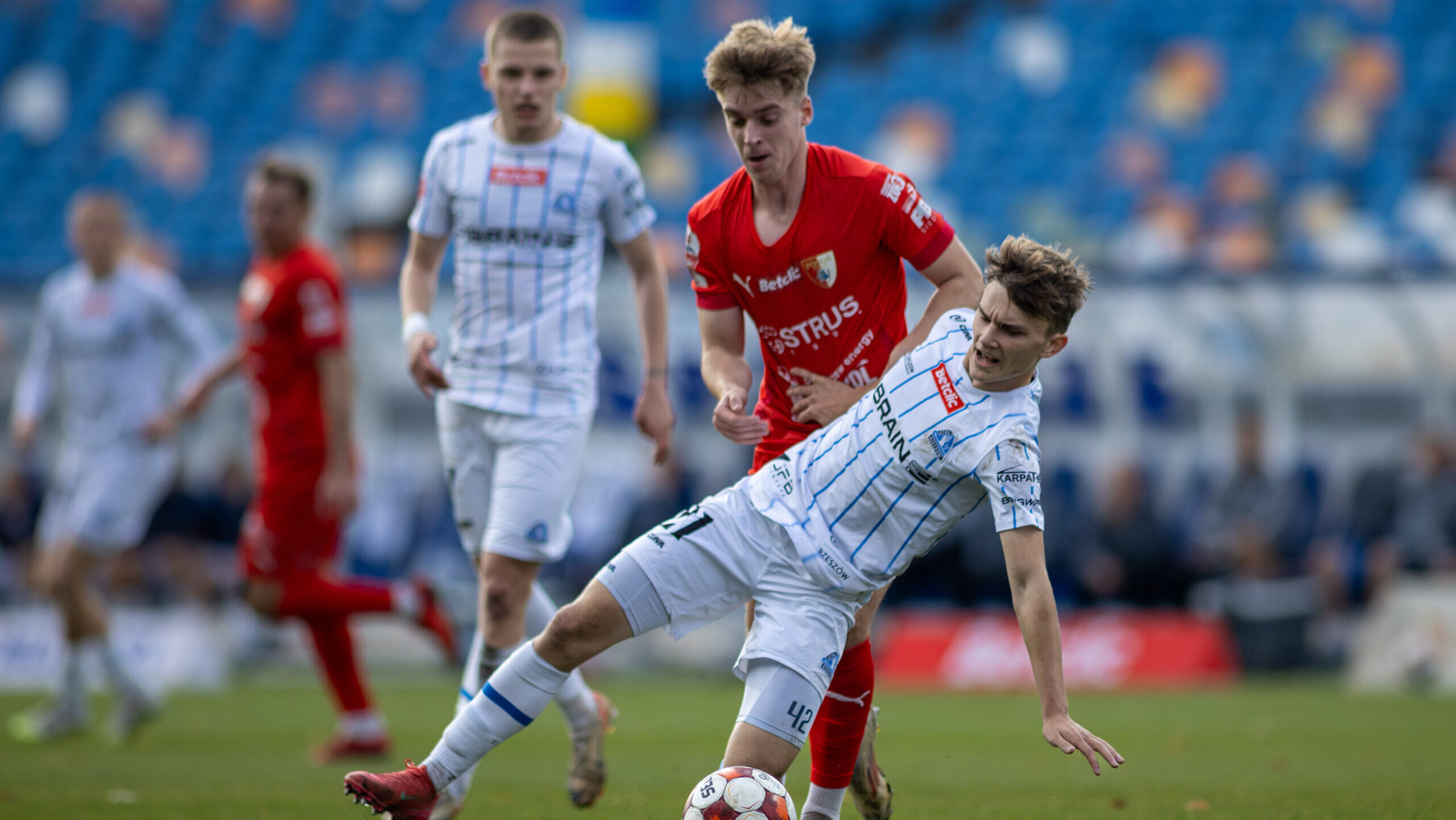 2025.11.02 Rzeszow
pilka nozna 15. kolejka Betclic 1 Liga Sezon 2025/2026 
Stal Rzeszow - Pogon Siedlce
N/z Szymon Kadziolka
Foto Michal Kedzierski / PressFocus

2025.11.02 Rzeszow
Football Polish league, second level Season 2025/2026 Stal Rzeszow - Pogon Siedlce
Szymon Kadziolka
Credit: Michal Kedzierski / PressFocus