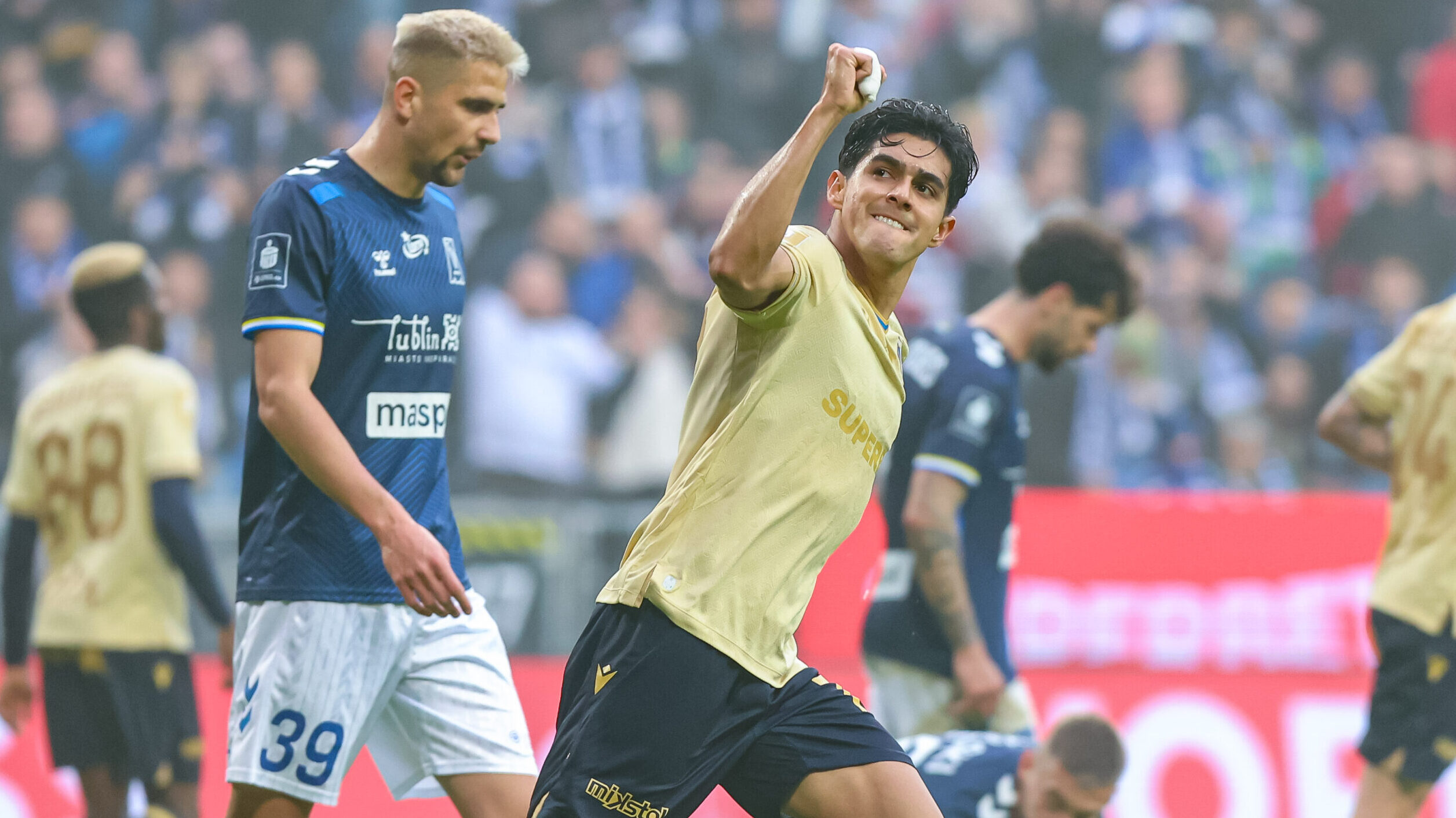 2025.11.02 Poznan
Pilka nozna Ekstraklasa sezon 2025/2026
Lech Poznan - Motor Lublin
N/z Luis Palma gol radosc bramka
Foto Pawel Jaskolka / PressFocus

2025.11.02 Poznan
Football Polish Ekstraklasa season 2025/2026
Lech Poznan - Motor Lublin
Credit: Pawel Jaskolka / PressFocus