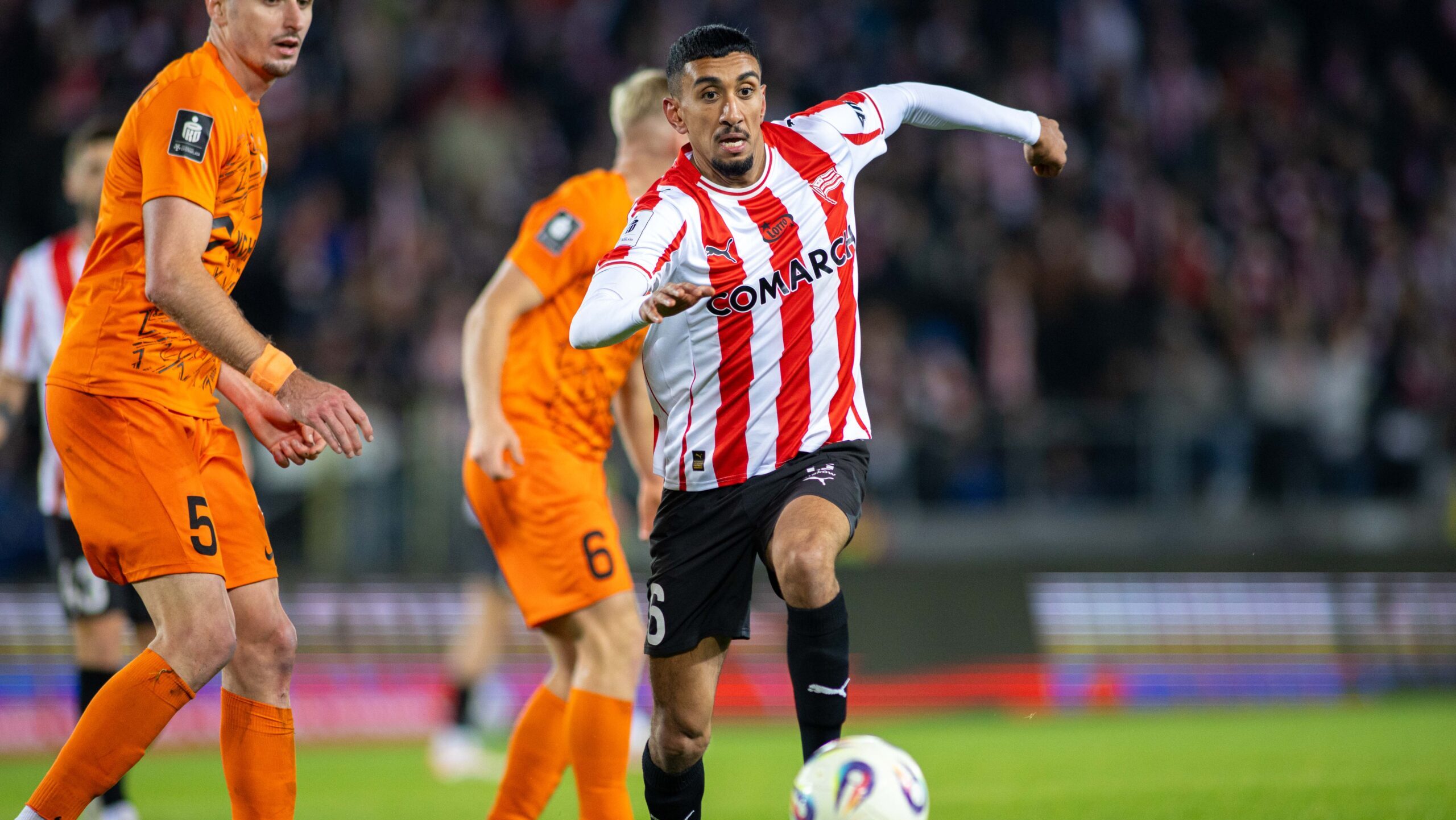 2025.11.03 Krakow
pilka nozna 12. kolejka PKO Bank Polski Ekstraklasa  sezon 2025/2026
Cracovia - Zaglebie Lubin
N/z Amir Al-Ammari
Foto Michal Kedzierski / PressFocus

2025.11.03 Krakow
Football Polish Ekstraklasa Season 2025/2026
Cracovia - Zaglebie Lubin
Amir Al-Ammari
Credit: Michal Kedzierski / PressFocus