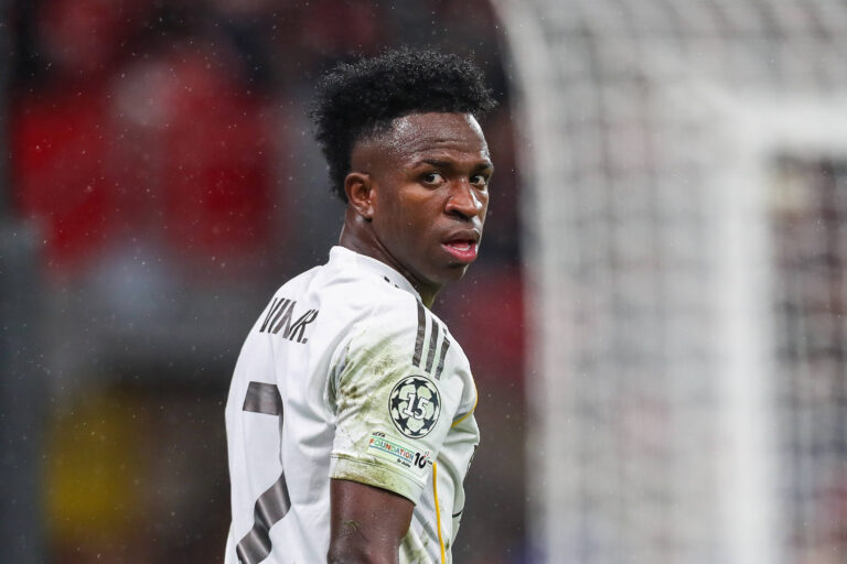 Liverpool v Real Madrid, UEFA Champions League Vinicius Junior Of Real Madrid during the Liverpool v Real Madrid UEFA Champions League Round 1 League Stage match at Anfield, Liverpool, England on 4 November 2025 Credit: Lee Keuneke/Every Second Media Editorial use only. All images are copyright Every Second Media Limited. No images may be reproduced without prior permission. Copyright: xIMAGO/EveryxSecondxMediax ESM-1654-0078 LeexKeunekex/xEveryxSecondxMediax
2025.11.04 Liverpool
pilka nozna liga mistrzow
Liverpool FC - Real Madryt
Foto IMAGO/PressFocus

!!! POLAND ONLY !!!