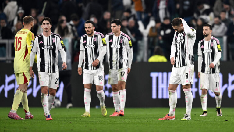 Db Torino 04/11/2025 - Champions League / Juventus-Sporting Clube / foto Daniele Buffa/Image nella foto: delusione Juventus PUBLICATIONxNOTxINxITA
2025.11.04 Turyn
pilka nozna liga mistrzow 
Juventus Turyn - Sporting Lizbona
Foto IMAGO/PressFocus

!!! POLAND ONLY !!!
