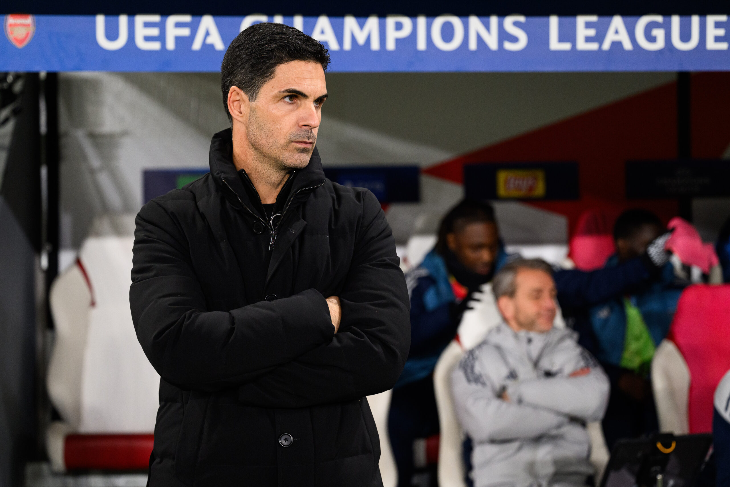 PRAGUE, CZECH REPUBLIC - NOVEMBER 4: Head coach of Arsenal Mikel Arteta during the UEFA Champions League 2025/26 League Phase MD4 match between SK Slavia Praha and Arsenal FC at Eden Arena on November 4, 2025 in Prague, Czech Republic. (Photo by MB Media/Getty Images)
2025.11.04 Praga
Pilka nozna liga mistrzow
SK Slavia Praga - Arsenal Londyn
Foto MB Media/PressFocus

!!! POLAND ONLY !!!