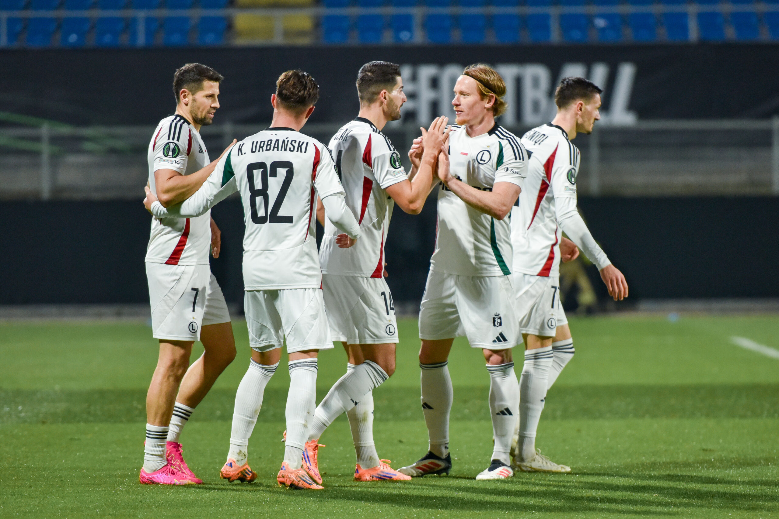 2025.11.06 Celje, Slowenia
pilka nozna Liga Konferencji UEFA faza ligowa sezon 2025/2026
NK Celje - Legia Warszawa
N/z Pawel Wszolek Kacper Urbanski Antonio Colak Radovan Pankov Emral Krasniqi
Foto Wojciech Dobrzynski Legionisci.com / PressFocus 
2025.11.06 Celje, Slovenia
UEFA Conference League league phase season 2025/2026
NK Celje - Legia Warsaw
Credit: Wojciech Dobrzynski / Legionisci.com / PressFocus