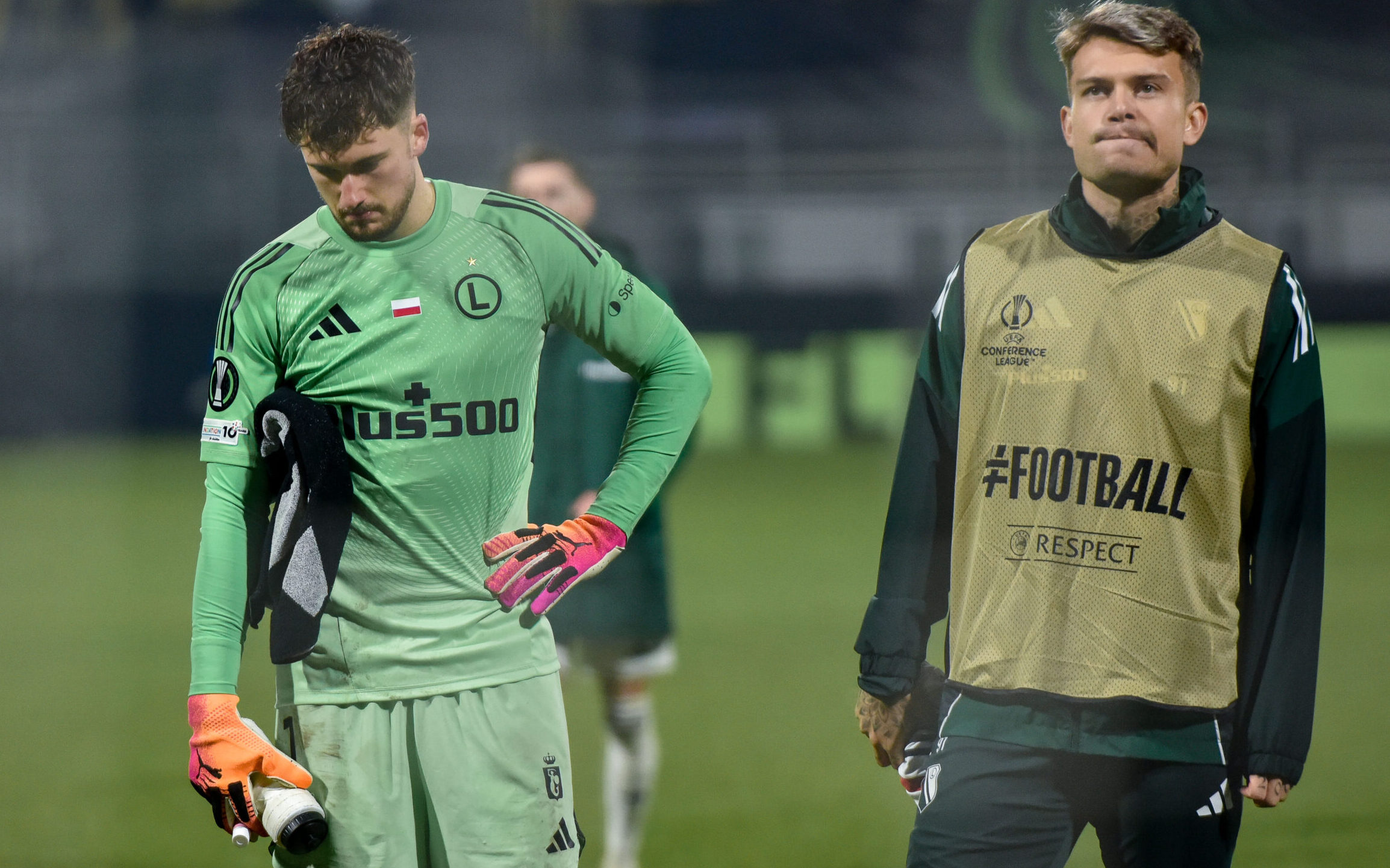 2025.11.06 Celje, Slowenia
pilka nozna Liga Konferencji UEFA faza ligowa sezon 2025/2026
NK Celje - Legia Warszawa
N/z Kacper Tobiasz Kamil Piatkowski
Foto Wojciech Dobrzynski Legionisci.com / PressFocus 
2025.11.06 Celje, Slovenia
UEFA Conference League league phase season 2025/2026
NK Celje - Legia Warsaw
Credit: Wojciech Dobrzynski / Legionisci.com / PressFocus