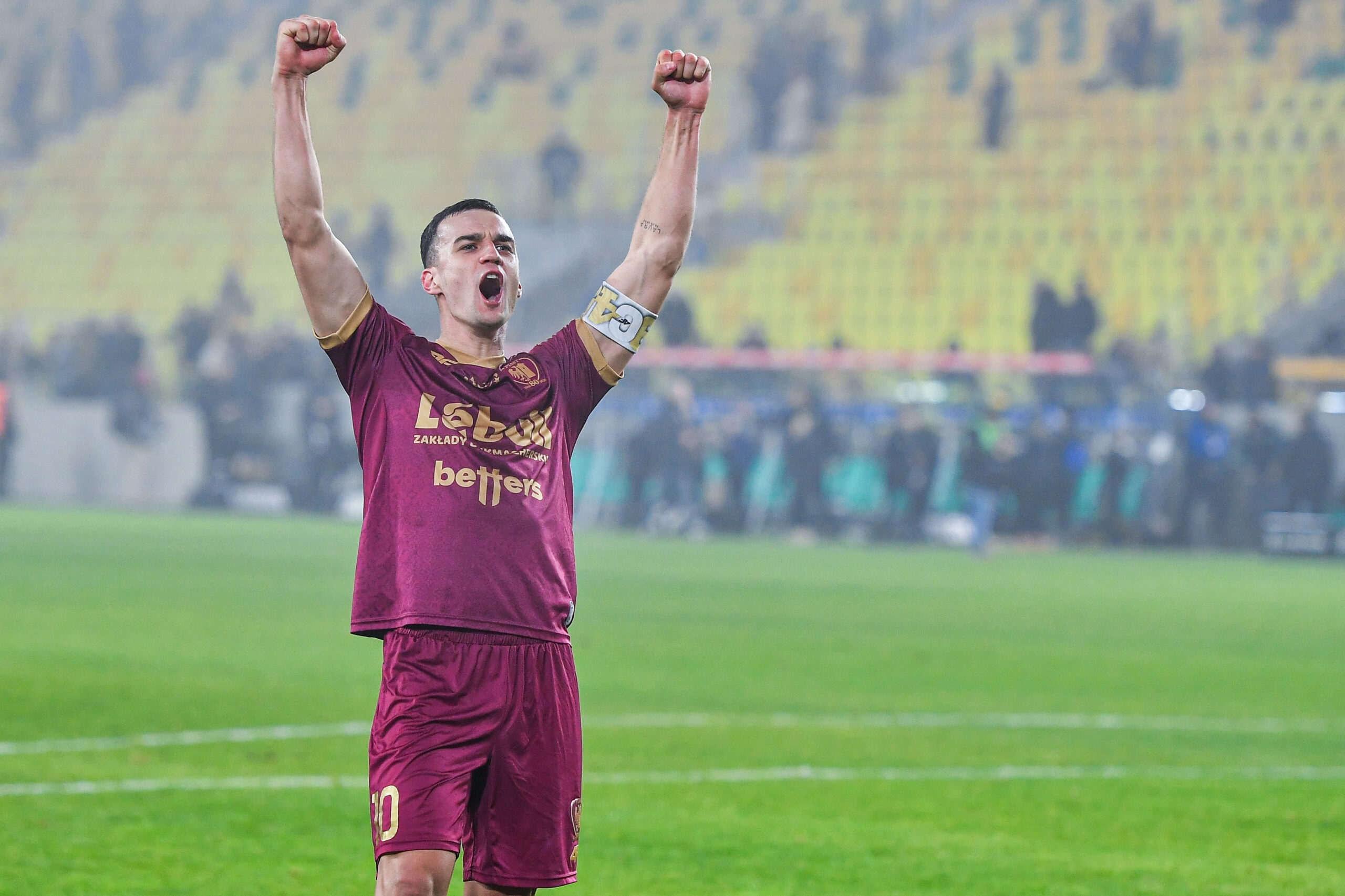 2025.11.08 Katowice
Pilka nozna PKO BP Ekstraklasa Sezon 2025/2026
GKS Katowice - Piast Gliwice
N/z Patryk Dziczek, radosc, wygrana, zwyciestwo
Foto Marcin Bulanda / PressFocus

2025.11.08 Katowice
Football Polish PKO BP Ekstraklasa League Season 2025/2026
GKS Katowice - Piast Gliwice
Patryk Dziczek, radosc, wygrana, zwyciestwo
Credit: Marcin Bulanda / PressFocus