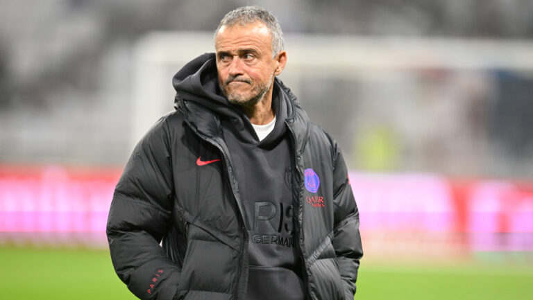 Luis Enrique coach of Paris during the Ligue 1 McDonald&#039;s match between Lyon and Paris PSG at Groupama Stadium on November 9, 2025 in Lyon, France - Photo :  ALLILI_MOURAD / Mourad Allili / PsNewZ / SIPA /00317440_0074//Credit:PSNEWZ/SIPA/2511101904
2025.11.09 Lyon
pilka nozna liga francuska
Olympique Lyon - Paris Saint-Germain
Foto PSNEWZ/SIPA/PressFocus

!!! POLAND ONLY !!!