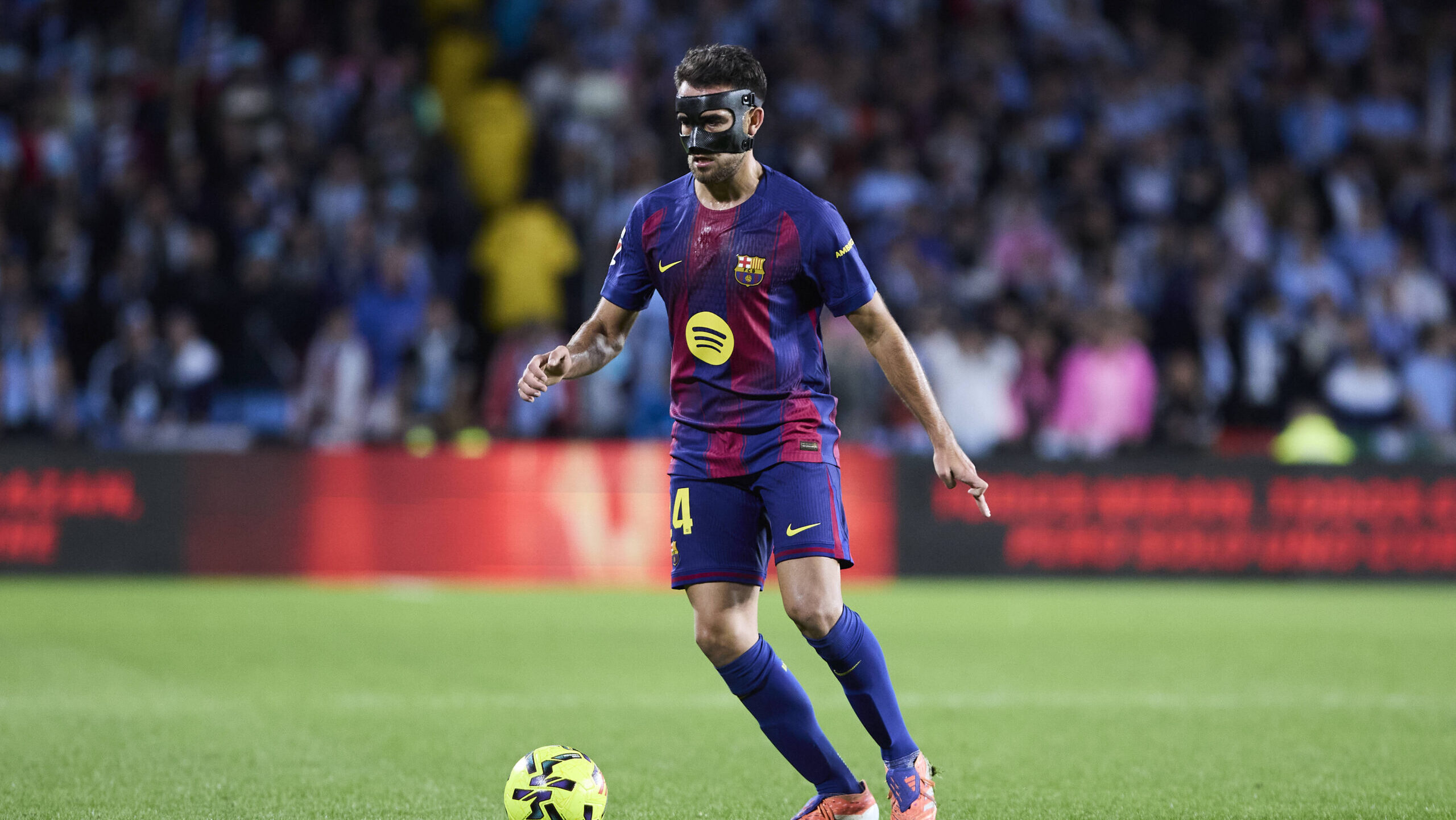 RC Celta de Vigo v FC Barcelona, Barca - LaLiga EA Sports VIGO, SPAIN - NOVEMBER 9: Eric Garcia of FC Barcelona in action during to the LaLiga EA Sports match between RC Celta de Vigo and FC Barcelona at Abanca Balaidos stadium on November 9, 2025 in Vigo, Spain. Photo by Diego Simon/Photo Players Images/Magara Press Vigo Abanca Balaidos Stadium Spain Copyright: xDiegoxSimonx
2025.11.09 Vigo
pilka nozna , liga hiszpanska
Celta Vigo - FC Barcelona
Foto IMAGO/PressFocus

!!! POLAND ONLY !!!