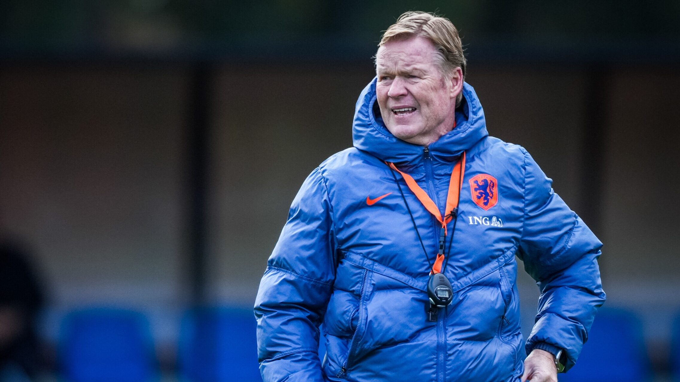 ZEIST , 11-11-2025 , KNVB Campus , season 2025/2026 , Dutch International football , Training session Netherlands , picture shows Netherlands coach Ronald Koeman (Photo by Pro Shots/Sipa USA)
2025.11.11 Zeist
pilka nozna , reprezentacja Holandii Holandia eliminacje, kwalifikacje do mistrzostw swiata 2026
Trening reprezentacji Holandii
Foto Pro Shots Photo Agency/SIPA USA/PressFocus

!!! POLAND ONLY !!!