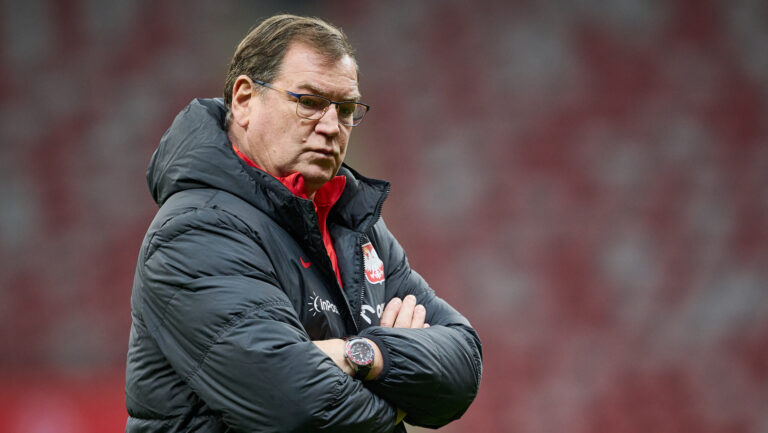 2025.11.12, Warszawa 
Pilka nozna, Reprezentacja Polski 
Trening przed meczem Polska - Holandia 
N/z Jan Urban 
Fot Rafal Oleksiewicz / PressFocus