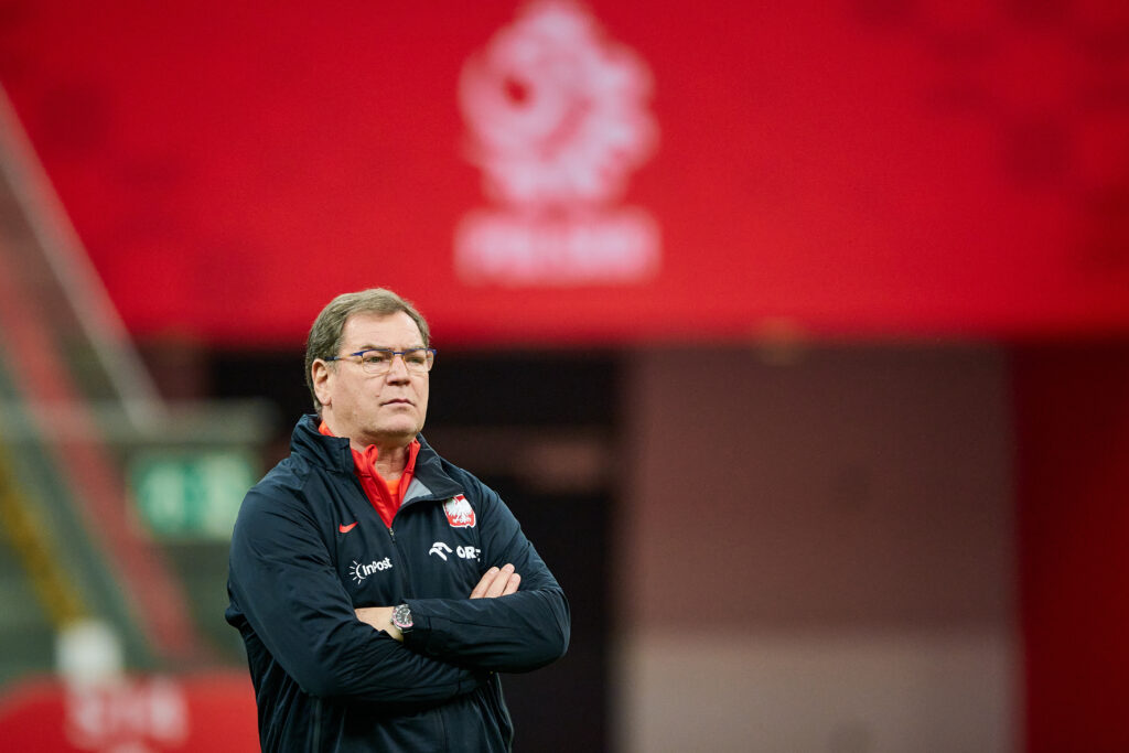 2025.11.13, Warszawa 
Pilka nozna, Reprezentacja Polski 
Trening przed meczem Polska - Holandia 
N/z Jan Urban 
Fot Rafal Oleksiewicz / PressFocus