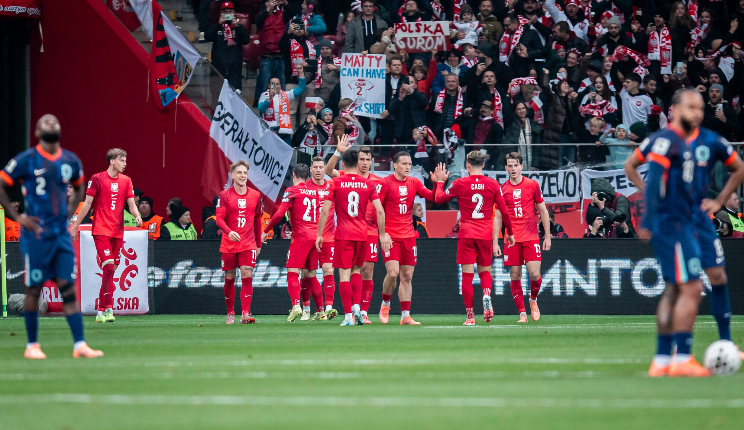 2025.11.14 Warszawa
Pilka nozna Kwalifikacje Mistrzostw Swiata 2026
Polska - Holandia
N/z Jakub Kaminski gol radosc bramka goal
Foto Mateusz Porzucek PressFocus

2025.11.14 Warszawa
Football - FIFA World Cup 2026 Qualifying round Poland - Netherlands Warsaw PGE Narodowy
Polska - Holandia
Jakub Kaminski gol radosc bramka goal
Credit: Mateusz Porzucek PressFocus