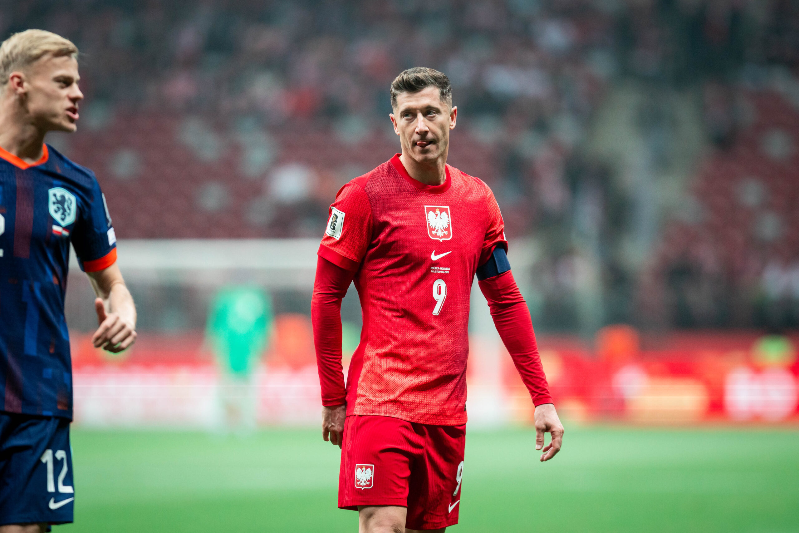 2025.11.14 Warszawa
Pilka nozna Kwalifikacje Mistrzostw Swiata 2026
Polska - Holandia
N/z Robert Lewandowski
Foto Mateusz Porzucek PressFocus

2025.11.14 Warszawa
Football - FIFA World Cup 2026 Qualifying round Poland - Netherlands Warsaw PGE Narodowy
Polska - Holandia
Robert Lewandowski
Credit: Mateusz Porzucek PressFocus