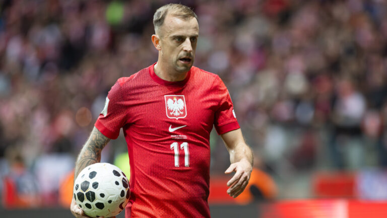 2025.11.14 Warszawa
Pilka nozna Kwalifikacje Mistrzostw Swiata 2026
Polska - Holandia
N/z Kamil Grosicki
Foto Marcin Karczewski / PressFocus

2025.11.14 Warsaw
Football - FIFA World Cup 2026 Qualifying round
Poland - Netherlands
Kamil Grosicki
Credit: Marcin Karczewski / PressFocus