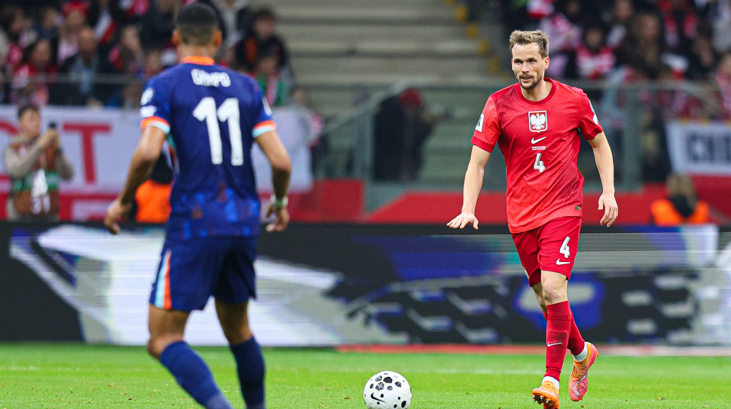 2025.11.14 Warszawa
Pilka nozna Kwalifikacje Mistrzostw Swiata 2026
Polska - Holandia
N/z Tomasz Kedziora
Foto Pawel Andrachiewicz / PressFocus

2025.11.14 Warsaw
Football - FIFA World Cup 2026 Qualifying round
Poland - Netherlands
Tomasz Kedziora
Credit: Pawel Andrachiewicz / PressFocus