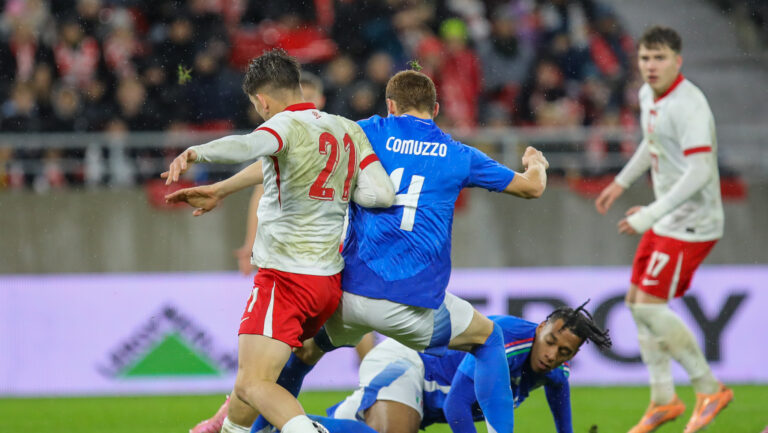 2025.11.14 Szczecin
Pilka nozna kadra reprezentacja mlodziezowa eliminacje Mistrzostw Europy U21 
Polska - Wlochy
N/z 
Foto Kasia Dzierzynska / PressFocus

2025.11.14 Szczecin
Football UEFA European Under 21 Championship Qualifying round 
Poland - Italy 

Credit: Kasia Dzierzynska / PressFocus