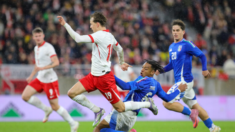 2025.11.14 Szczecin
Pilka nozna kadra reprezentacja mlodziezowa eliminacje Mistrzostw Europy U21 
Polska - Wlochy
N/z 
Foto Kasia Dzierzynska / PressFocus

2025.11.14 Szczecin
Football UEFA European Under 21 Championship Qualifying round 
Poland - Italy 

Credit: Kasia Dzierzynska / PressFocus