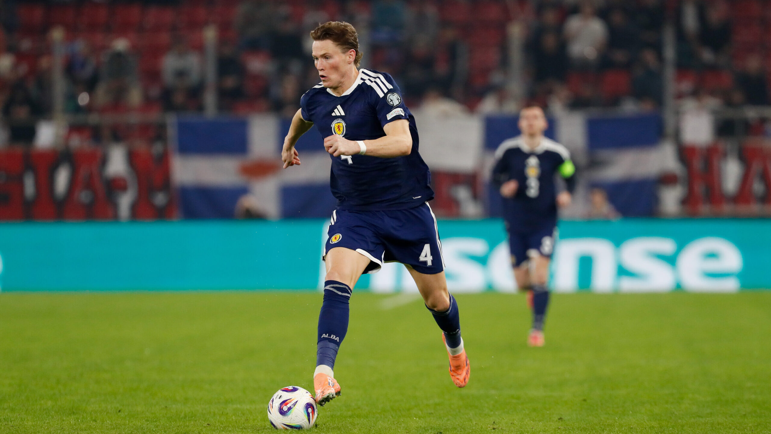 Scott McTominay of Scotland during the 2026 FIFA World Cup Qualifiers Group C match at Karaiskakis Stadium, Piraeus
Picture by Yannis Halas/Focus Images Ltd +353 8725 82019
15/11/2025
2025.11.15 Pireus
pilka nozna , eliminacje , kwalifikacje do mistrzostw swiata 2026
Grecja - Szkocja
Foto Yannis Halas/Focus Images/MB Media/PressFocus

!!! POLAND ONLY !!!