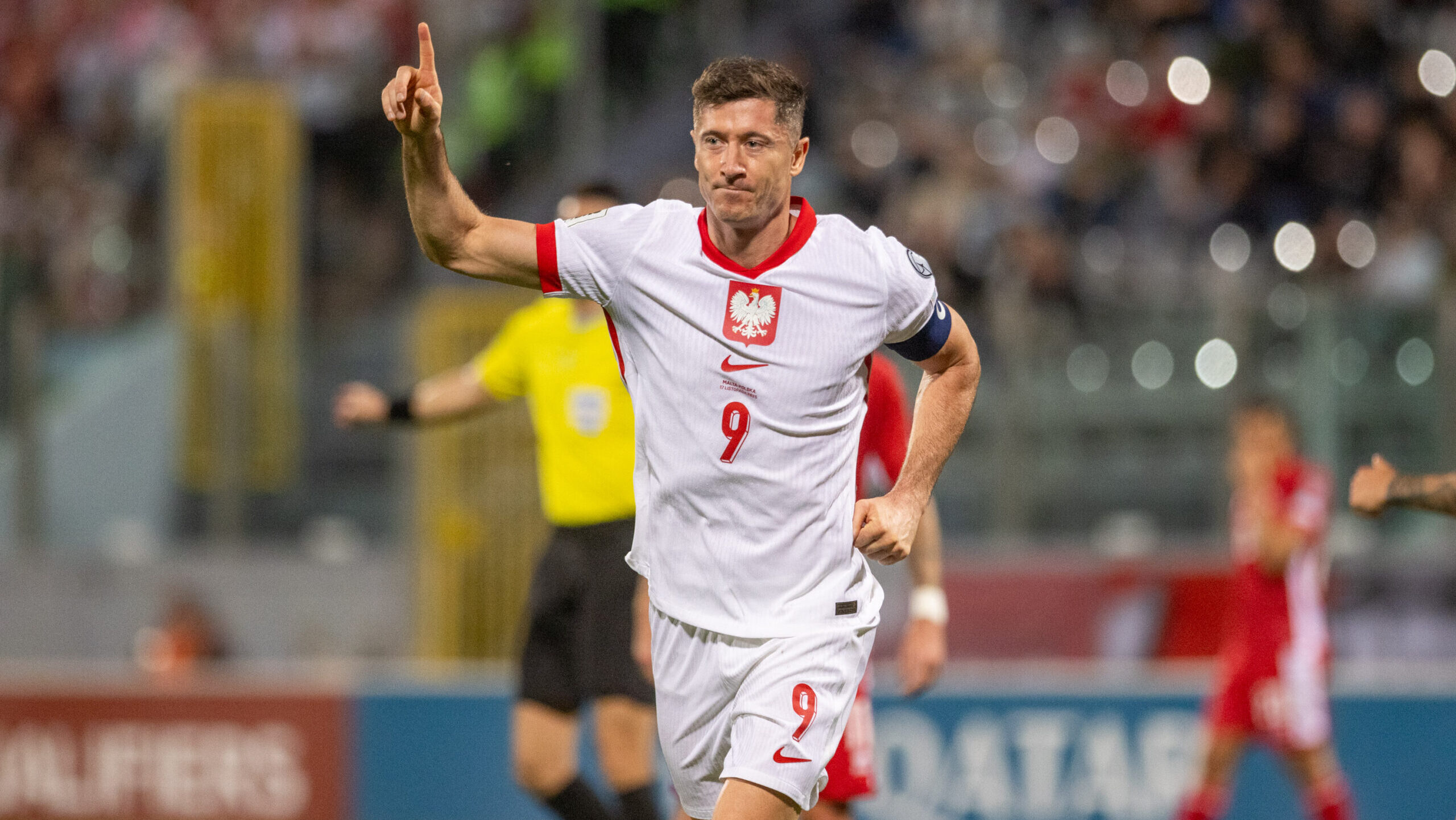 2025.11.17 Malta
Pilka nozna Kwalifikacje Mistrzostw Swiata 2026
Malta - Polska
N/z Robert Lewandowski gol bramka radosc
Foto Marcin Karczewski / PressFocus

2025.11.17 Malta
Football - FIFA World Cup 2026 Qualifying round
Malta - Poland
Robert Lewandowski gol bramka radosc
Credit: Marcin Karczewski / PressFocus