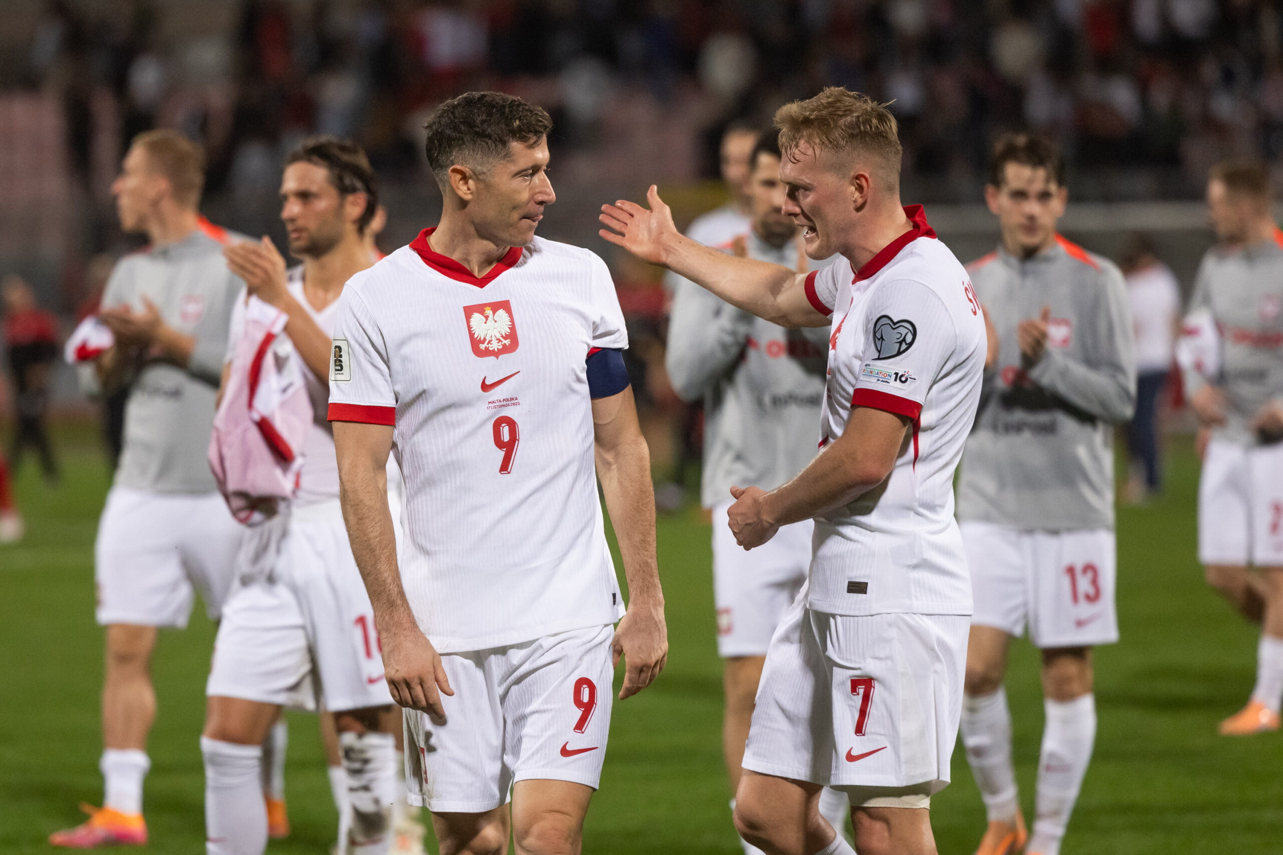 2025.11.17 Malta
Pilka nozna Kwalifikacje Mistrzostw Swiata 2026
Malta - Polska
N/z Robert Lewandowski, Karol Swiderski
Foto Marcin Karczewski / PressFocus

2025.11.17 Malta
Football - FIFA World Cup 2026 Qualifying round
Malta - Poland
Robert Lewandowski, Karol Swiderski
Credit: Marcin Karczewski / PressFocus