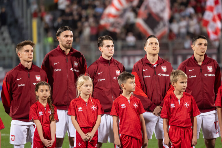 2025.11.17 Malta
Pilka nozna Kwalifikacje Mistrzostw Swiata 2026
Malta - Polska
N/z Michal Skoras, Przemyslaw Wisniewski, Jakub Kaminski, Piotr Zielinski, Bartosz Slisz
Foto Marcin Karczewski / PressFocus

2025.11.17 Malta
Football - FIFA World Cup 2026 Qualifying round
Malta - Poland
Michal Skoras, Przemyslaw Wisniewski, Jakub Kaminski, Piotr Zielinski, Bartosz Slisz
Credit: Marcin Karczewski / PressFocus
