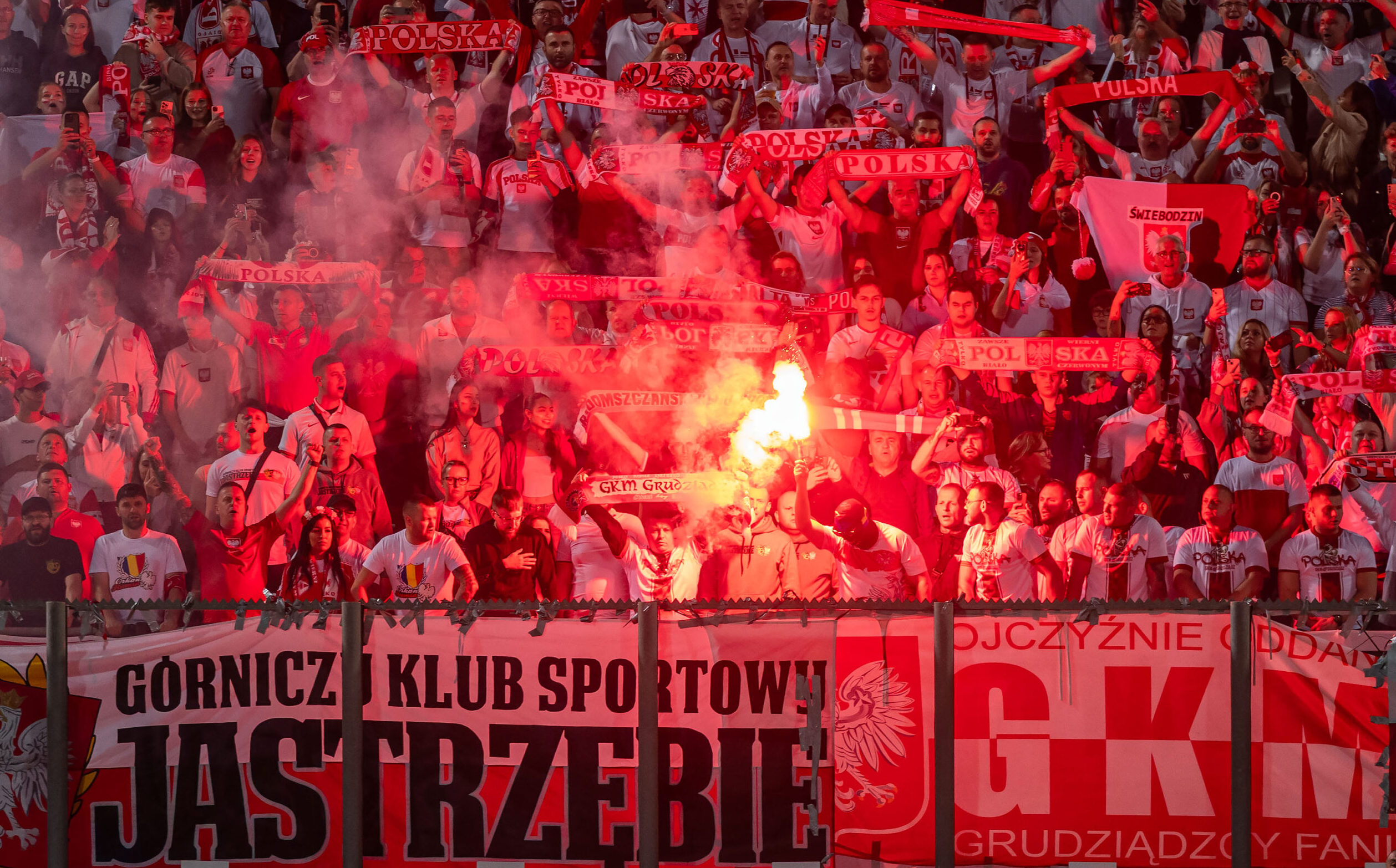 2025.11.17 Malta
Pilka nozna Kwalifikacje Mistrzostw Swiata 2026
Malta - Polska
N/z Kibice, race
Foto Marcin Karczewski / PressFocus

2025.11.17 Malta
Football - FIFA World Cup 2026 Qualifying round
Malta - Poland
Kibice, race
Credit: Marcin Karczewski / PressFocus