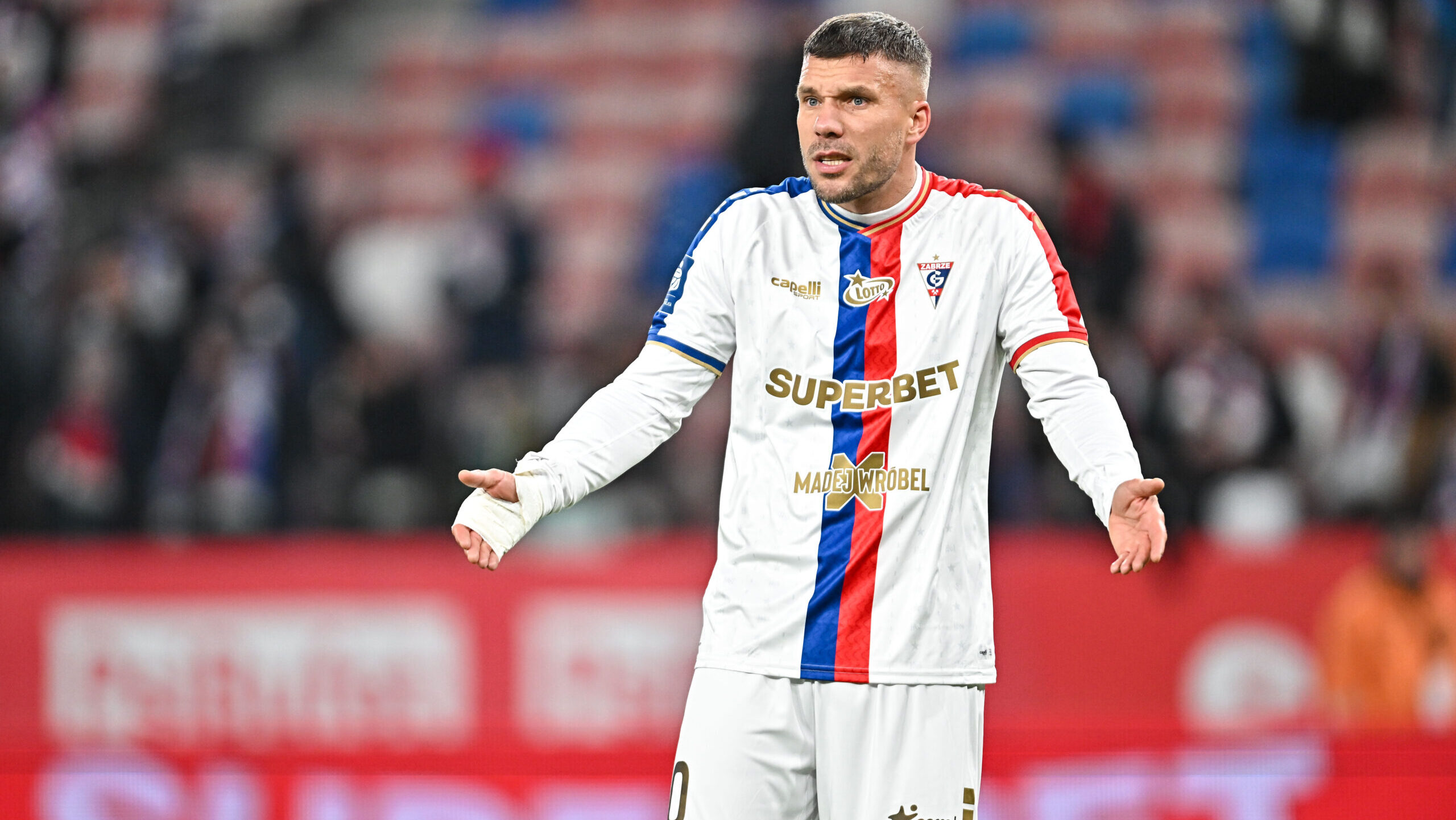 2025.11.21 Zabrze
Pilka nozna PKO Ekstraklasa sezon 2025/2026
Gornik Zabrze - Wisla Plock
N/z Lukas Podolski
Foto Lukasz Sobala / PressFocus

2025.11.21 Zabrze
Football Polish League PKO Ekstraklasa season 2025/2026
Gornik Zabrze - Wisla Plock
Lukas Podolski
Credit: Lukasz Sobala / PressFocus