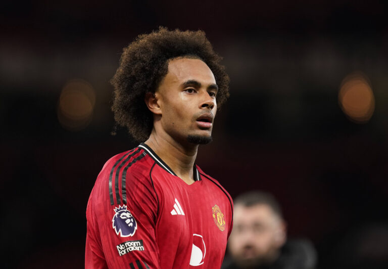 Manchester, England, 24th November 2025. Joshua Zirkzee of Manchester United, ManU dejected during the Manchester United vs Everton Premier League match at Old Trafford, Manchester. Picture credit should read: Andrew Yates / Sportimage EDITORIAL USE ONLY. No use with unauthorised audio, video, data, fixture lists, club/league logos or live services. Online in-match use limited to 120 images, no video emulation. No use in betting, games or single club/league/player publications. SPI_103_AY_Manchester_Utd_Everton SPI-4308-0102
2025.11.24 Manchester
pilka nozna , liga angielska
Manchester United - Everton
Foto IMAGO/PressFocus

!!! POLAND ONLY !!!