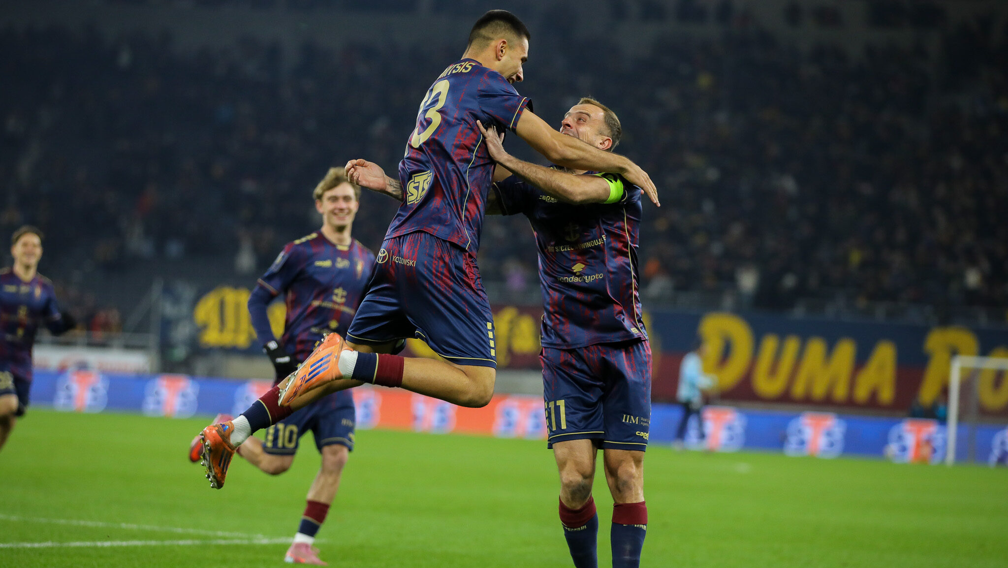 2025.11.24  Szczecin
pilka nozna PKO Ekstraklasa sezon 2025/2026
Pogon Szczecin - Zaglebie Lubin 
N/z Dimitrios Keramitsis Kamil Grosicki
Foto Kasia Dzierzynska / PressFocus

2025.11.24 Szczecin
Football - Polish PKO Ekstraklasa season 2025/2026
Pogon Szczecin - Zaglebie Lubin 
Dimitrios Keramitsis Kamil Grosicki
Credit: Kasia Dzierzynska / PressFocus