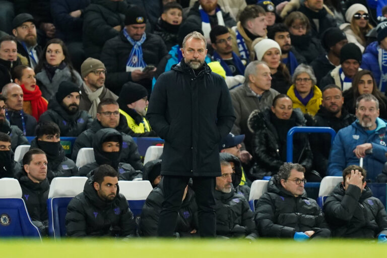 Chelsea v Barcelona, UEFA Champions League Hansi Flick, Manager of Barcelona during the Chelsea v FC Barcelona, Barca UEFA Champions League match at Stamford Bridge, London, England on 25 November 2025 Credit: Dylan Hepworth/Every Second Media Editorial use only. All images are copyright Every Second Media Limited. No images may be reproduced without prior permission. Copyright: xIMAGO/EveryxSecondxMediax ESM-1677-0050 DylanxHepworthx/xEveryxSecondxMediax
2025.11.25 Londyn
pilka nozna , Liga Mistrzow
Chelsea Londyn - FC Barcelona
Foto IMAGO/PressFocus

!!! POLAND ONLY !!!